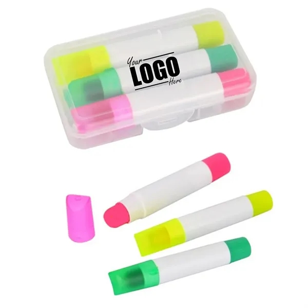 3-Piece Gel Wax Highlighter Set - 3-Piece Gel Wax Highlighter Set - Image 0 of 3
