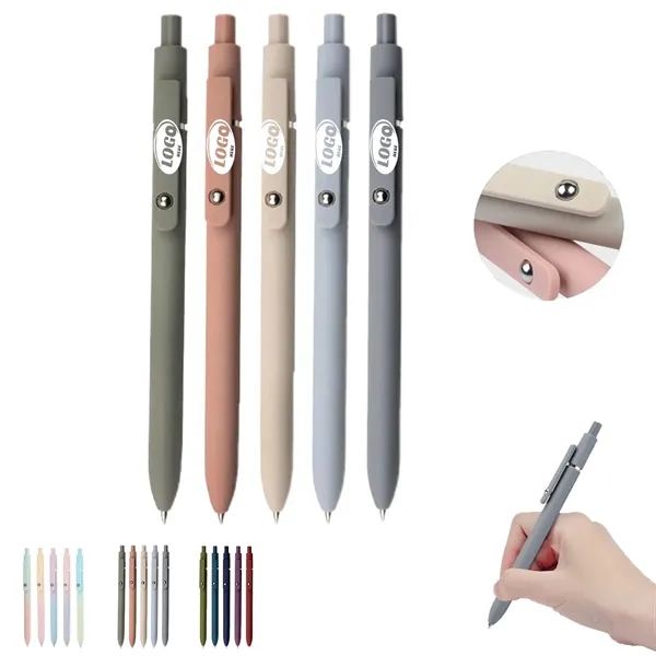 Gel Pens Morandi Pastel And Vintage 5 Pcs - Gel Pens Morandi Pastel And Vintage 5 Pcs - Image 0 of 5