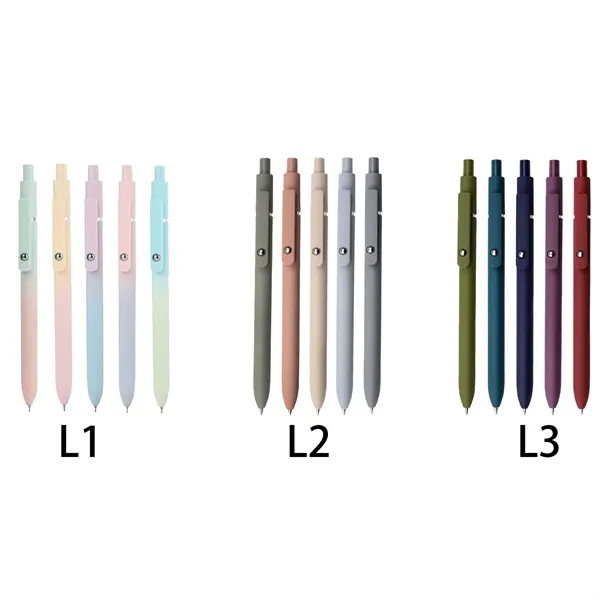 Gel Pens Morandi Pastel And Vintage 5 Pcs - Gel Pens Morandi Pastel And Vintage 5 Pcs - Image 2 of 5