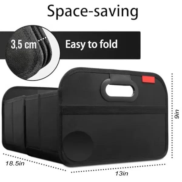 Portable Folding Car Trunk Storage Organizer - Portable Folding Car Trunk Storage Organizer - Image 6 of 7