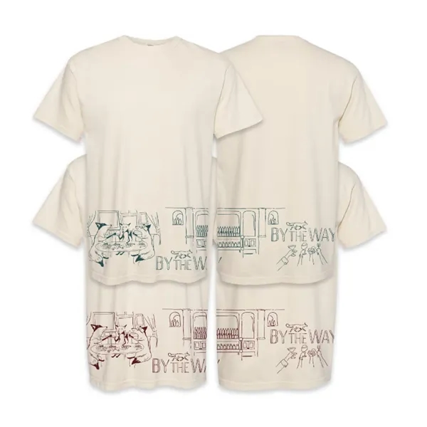 4.5 Oz Unisex Cotton T-Shirt Jersey Short Sleeve Tee - 4.5 Oz Unisex Cotton T-Shirt Jersey Short Sleeve Tee - Image 0 of 4