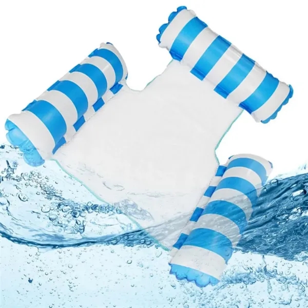 Inflatable Pool Float Hammock For Adults Kids Relax Lounger - Inflatable Pool Float Hammock For Adults Kids Relax Lounger - Image 2 of 3