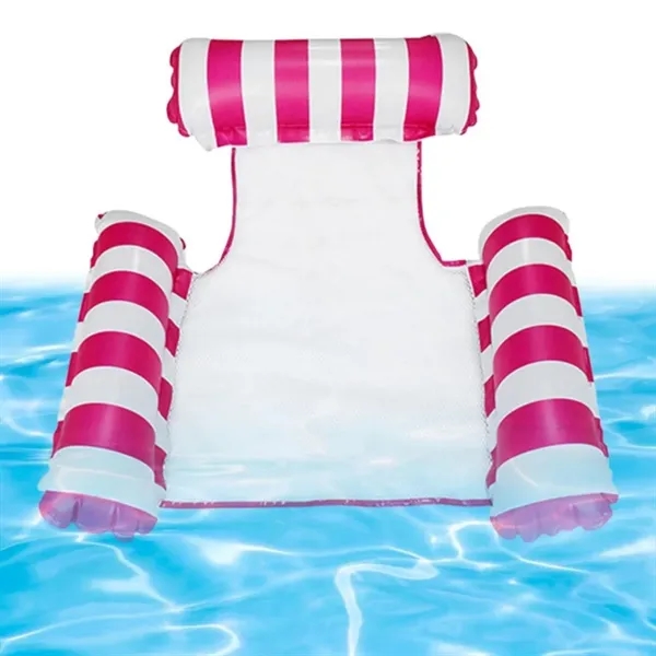 Inflatable Pool Float Hammock For Adults Kids Relax Lounger - Inflatable Pool Float Hammock For Adults Kids Relax Lounger - Image 3 of 3