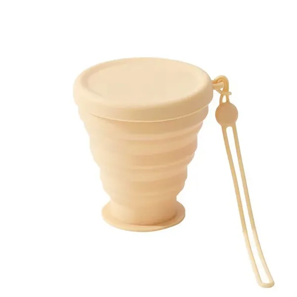 200ml Foldable Camping Silicon Cup - 200ml Foldable Camping Silicon Cup - Image 4 of 4