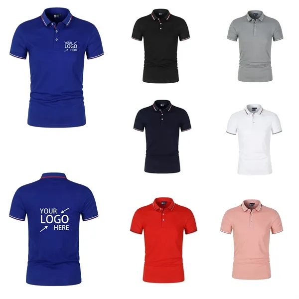 Customized Unisex Short Sleeve Performance Golf Polo Shirts - Customized Unisex Short Sleeve Performance Golf Polo Shirts - Image 0 of 5