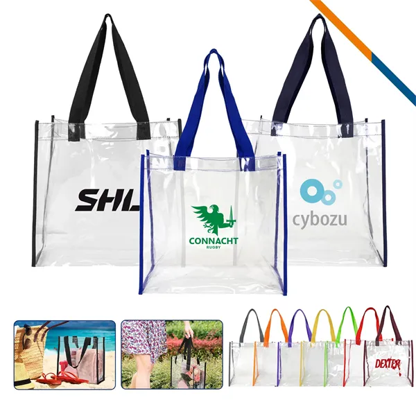 Clear Stadium Tote Bag - Clear Stadium Tote Bag - Image 0 of 12