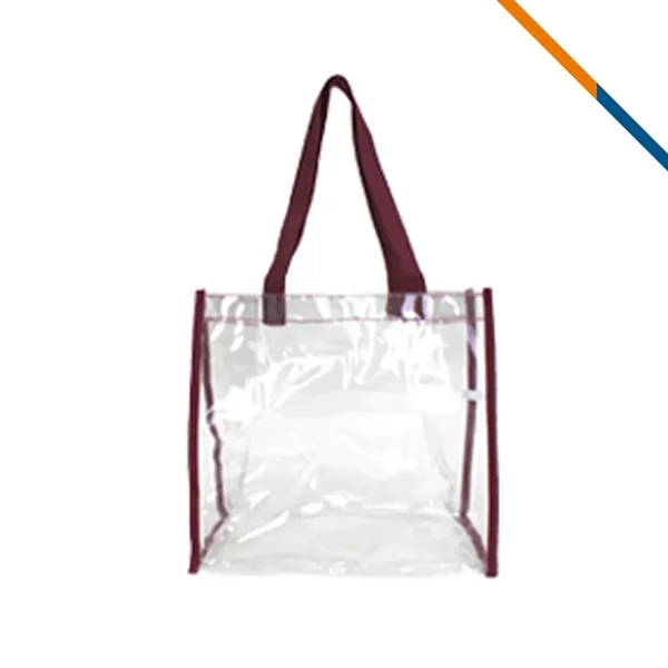 Clear Stadium Tote Bag - Clear Stadium Tote Bag - Image 4 of 12