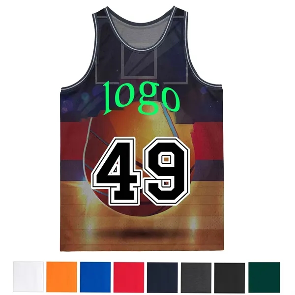 Unisex Custom Full Sublimation Basketball Jersey - Unisex Custom Full Sublimation Basketball Jersey - Image 0 of 1