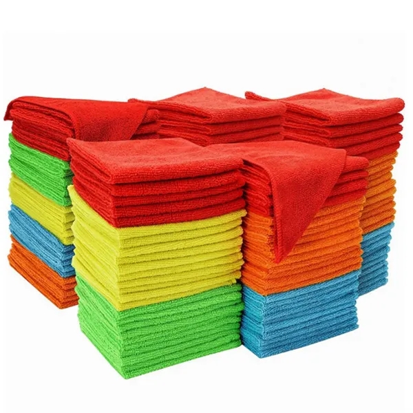 12"x12" Premium Microfiber Towels For Car Home Kitchen - 12"x12" Premium Microfiber Towels For Car Home Kitchen - Image 3 of 4