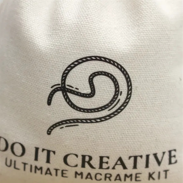 Cotton Linen Drawstring Pouch - Cotton Linen Drawstring Pouch - Image 1 of 3