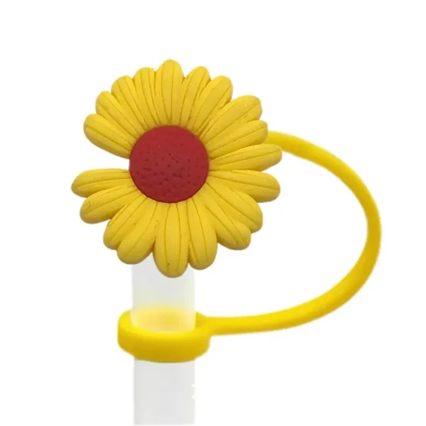 Custom Rubber Reusable Straw Cap - Custom Rubber Reusable Straw Cap - Image 2 of 5