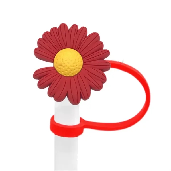 Custom Rubber Reusable Straw Cap - Custom Rubber Reusable Straw Cap - Image 3 of 5