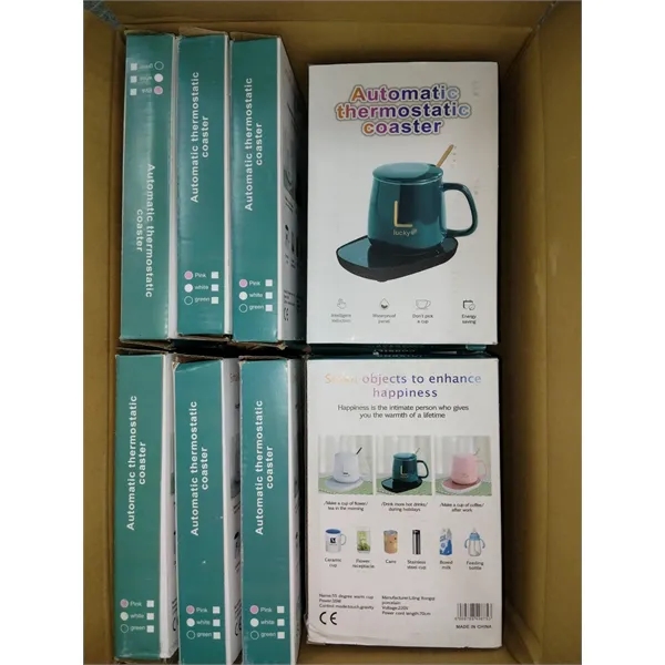 Smart 131F Thermostatic Ceramic Coffee Mug Heating Pad Set - Smart 131F Thermostatic Ceramic Coffee Mug Heating Pad Set - Image 13 of 15