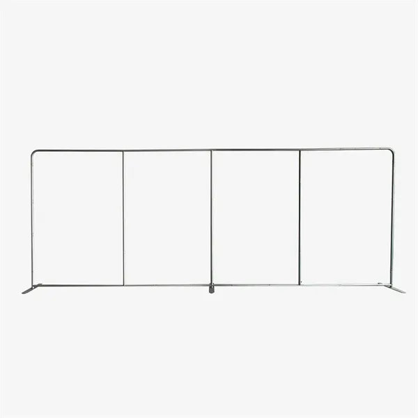 20' Tube Straight Single-Sided Fabric Display with Frame - 20' Tube Straight Single-Sided Fabric Display with Frame - Image 2 of 3