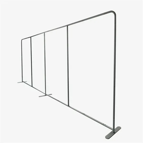 20' Tube Straight Single-Sided Fabric Display with Frame - 20' Tube Straight Single-Sided Fabric Display with Frame - Image 3 of 3