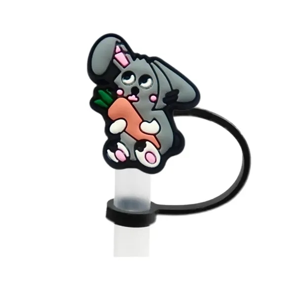 Custom Reusable Dust Protector Straw Cover - Custom Reusable Dust Protector Straw Cover - Image 1 of 5