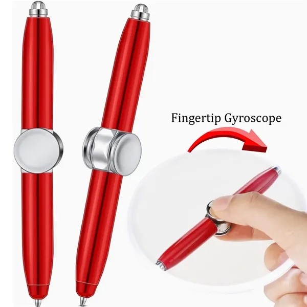 Fidget Finger Spinner Ballpoint Pen with LED Light - Fidget Finger Spinner Ballpoint Pen with LED Light - Image 2 of 2