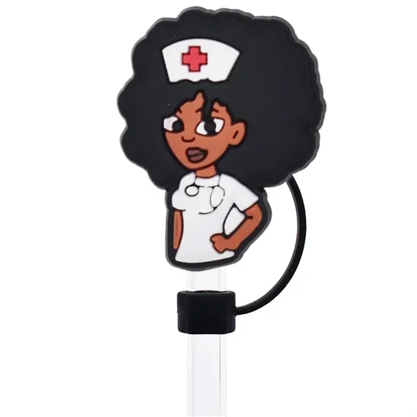 Custom Silicone Straw Charms - Custom Silicone Straw Charms - Image 2 of 5