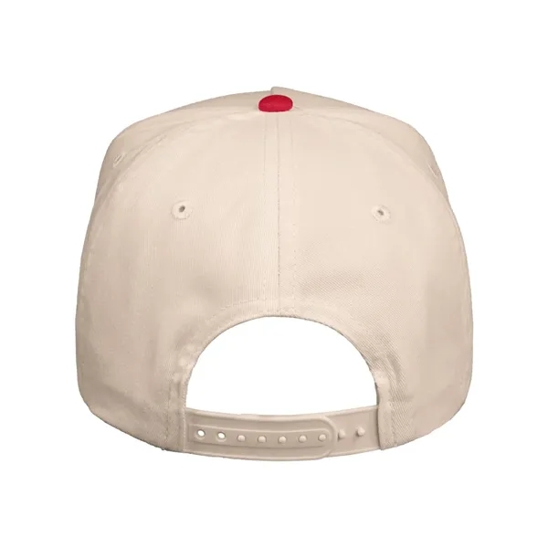 Valucap Five-Panel Twill Cap - Valucap Five-Panel Twill Cap - Image 13 of 25