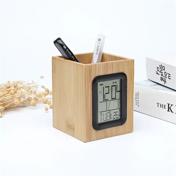 Desk Organizer Clock - Desk Organizer Clock - Image 3 of 3