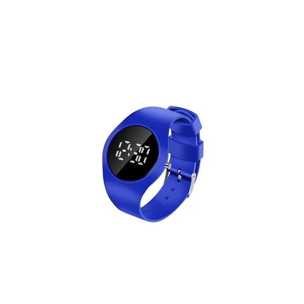 Round Watch w/White Digital Dial - Round Watch w/White Digital Dial - Image 11 of 13