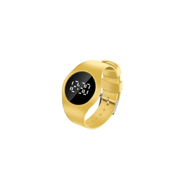 Round Watch w/White Digital Dial - Round Watch w/White Digital Dial - Image 13 of 13