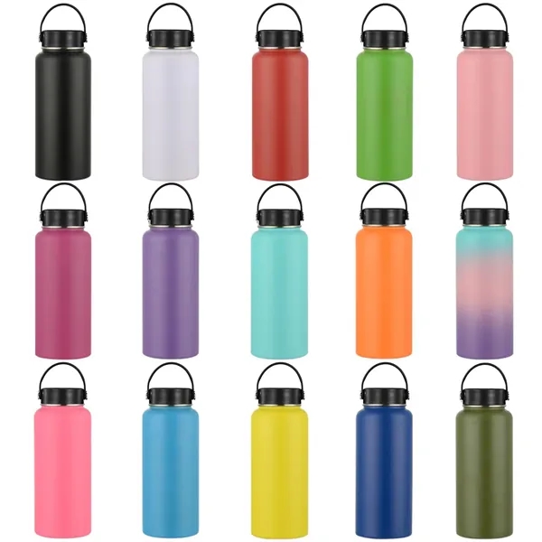 32/40 Oz Water Bottle Flask - 32/40 Oz Water Bottle Flask - Image 2 of 2
