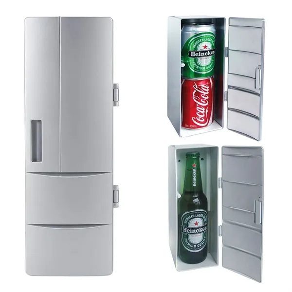 Mini Refrigerator PC USB Beverage Cooler & Warmer - Mini Refrigerator PC USB Beverage Cooler & Warmer - Image 0 of 2