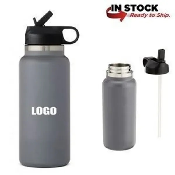 32 Oz Flask Water Bottle - 32 Oz Flask Water Bottle - Image 0 of 1