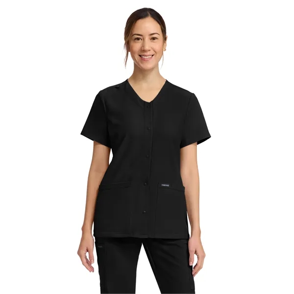 Cherokee - WW Originals Ultra - Women's 2-Pocket Snap-Fro... - Cherokee - WW Originals Ultra - Women's 2-Pocket Snap-Fro... - Image 0 of 11