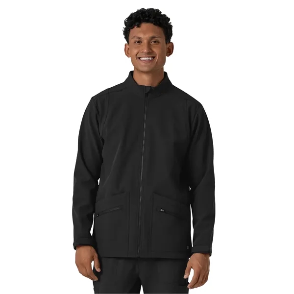 Wink- Layers - Men's Four-Pocket Soft Shell Scrub Jacket - Wink- Layers - Men's Four-Pocket Soft Shell Scrub Jacket - Image 0 of 5