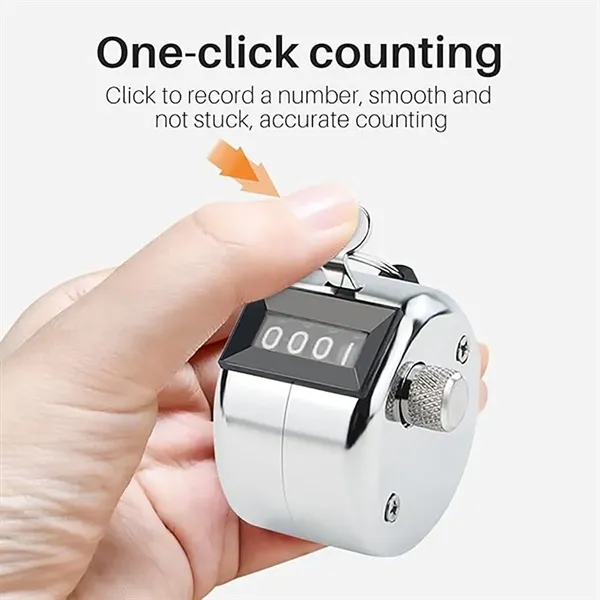 Metal Tally Clicker Counter - Metal Tally Clicker Counter - Image 1 of 3