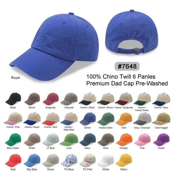 6 Panels Relaxed Golf Hat Dad Cap - 6 Panels Relaxed Golf Hat Dad Cap - Image 0 of 110