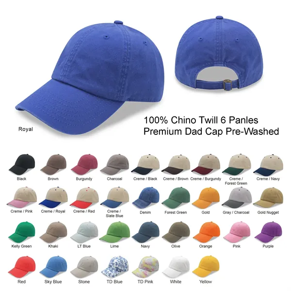 6 Panels Relaxed Golf Hat Dad Cap - 6 Panels Relaxed Golf Hat Dad Cap - Image 80 of 110