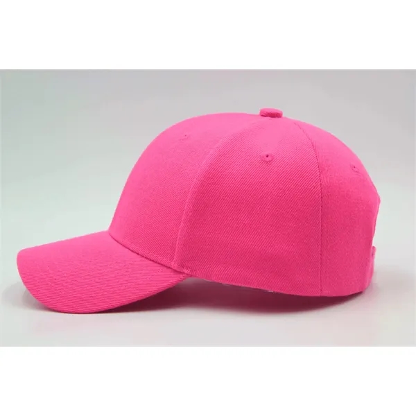 6 Panel Poly Twill Baseball Cap - 6 Panel Poly Twill Baseball Cap - Image 25 of 27