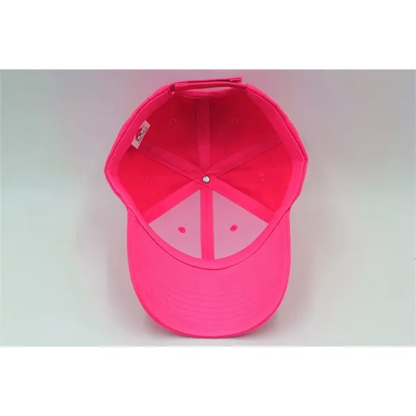 6 Panel Poly Twill Baseball Cap - 6 Panel Poly Twill Baseball Cap - Image 26 of 27