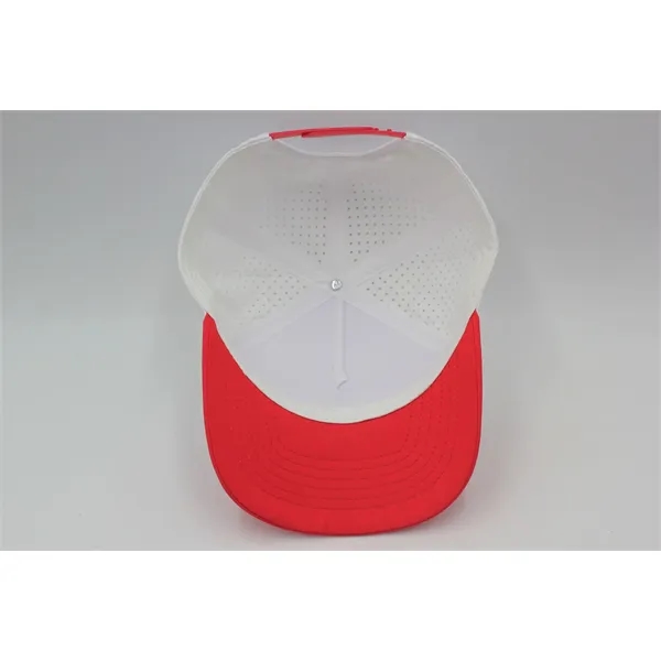 5 Panel Sport Trucker Cap w/Laser Cut Mesh Back - 5 Panel Sport Trucker Cap w/Laser Cut Mesh Back - Image 20 of 42