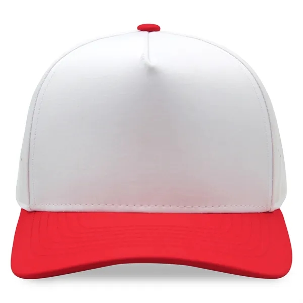 5 Panel Sport Trucker Cap w/Laser Cut Mesh Back - 5 Panel Sport Trucker Cap w/Laser Cut Mesh Back - Image 28 of 42