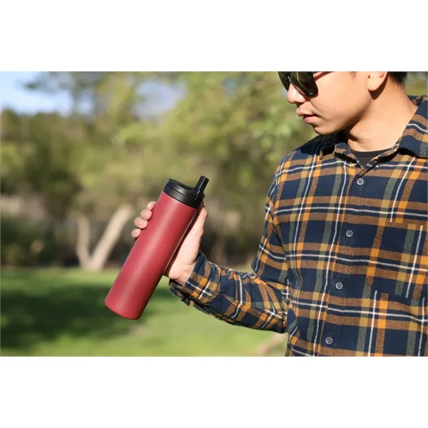 20oz Insulated Water Bottle with Sport Lid - 20oz Insulated Water Bottle with Sport Lid - Image 24 of 24