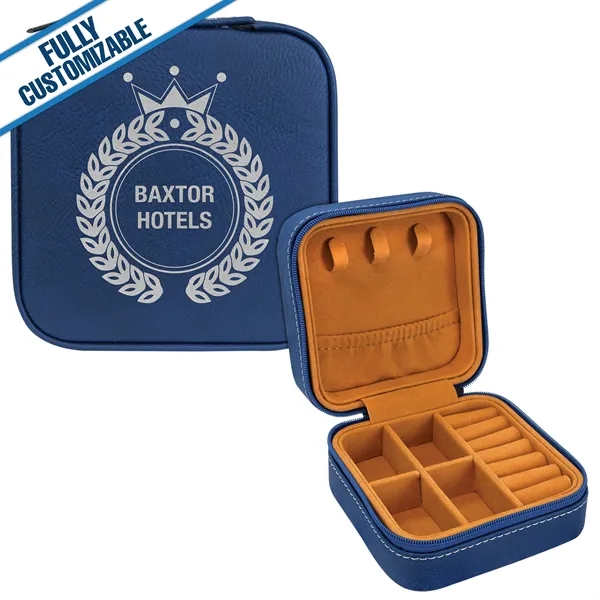 4x4 Engraved Leatherette Square Jewelry Box - Fully Custom - 4x4 Engraved Leatherette Square Jewelry Box - Fully Custom - Image 17 of 18