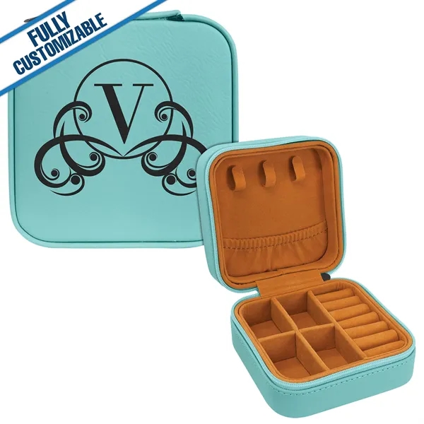 4x4 Engraved Leatherette Square Jewelry Box - Fully Custom - 4x4 Engraved Leatherette Square Jewelry Box - Fully Custom - Image 16 of 18