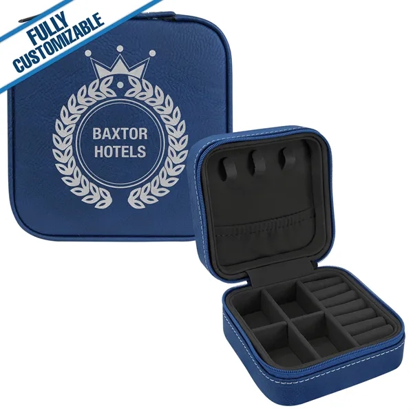 4x4 Engraved Leatherette Square Jewelry Box - Fully Custom - 4x4 Engraved Leatherette Square Jewelry Box - Fully Custom - Image 8 of 18