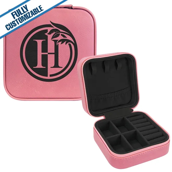4x4 Engraved Leatherette Square Jewelry Box - Fully Custom - 4x4 Engraved Leatherette Square Jewelry Box - Fully Custom - Image 4 of 18