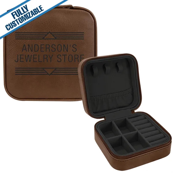 4x4 Engraved Leatherette Square Jewelry Box - Fully Custom - 4x4 Engraved Leatherette Square Jewelry Box - Fully Custom - Image 2 of 18