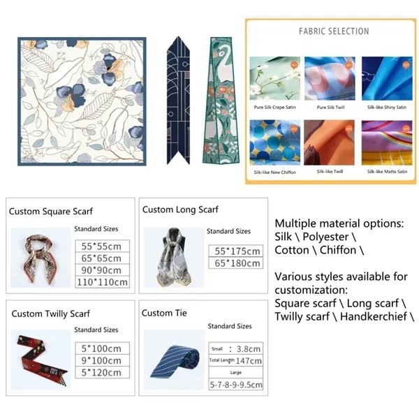 25.6" Large Square Scarf - 25.6" Large Square Scarf - Image 1 of 1