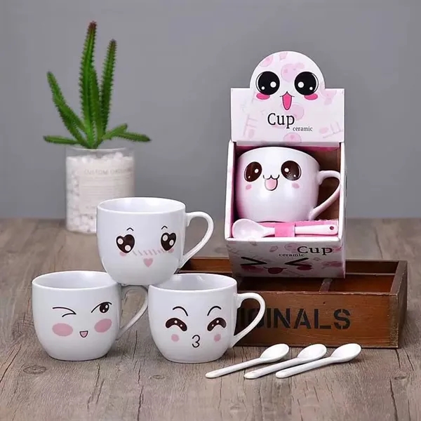 6oz ceramic coffee cup practical mugs - 6oz ceramic coffee cup practical mugs - Image 1 of 1