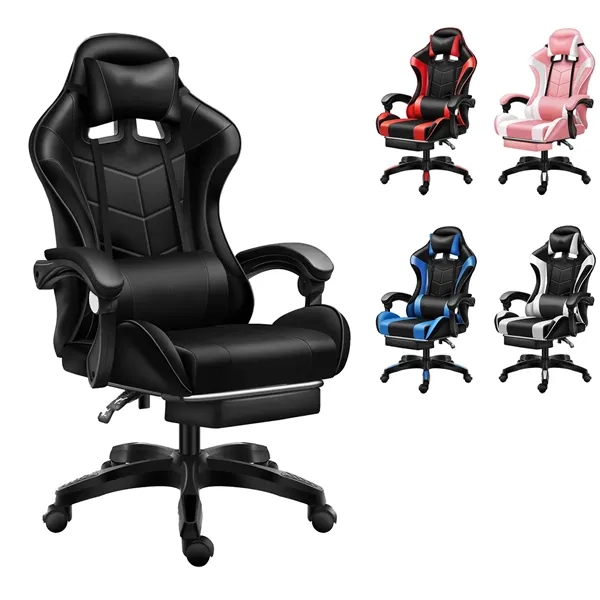 Ergonomic E-sports Office Chair, Reclining & Rotating - Ergonomic E-sports Office Chair, Reclining & Rotating - Image 0 of 4