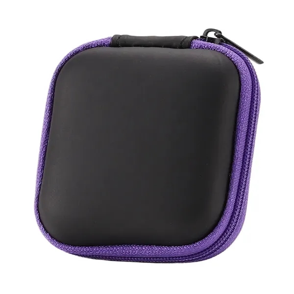 Travel Carrying Headphone Earbubs Case - Travel Carrying Headphone Earbubs Case - Image 4 of 7