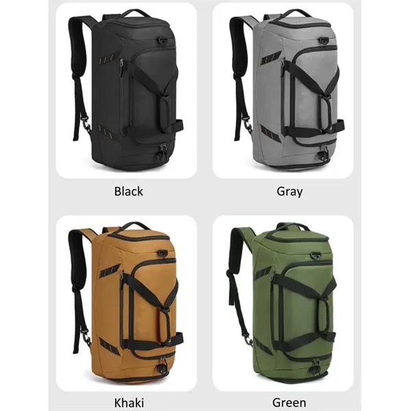 3 in 1 Sports Gym Duffle Backpack Bag - 3 in 1 Sports Gym Duffle Backpack Bag - Image 1 of 5