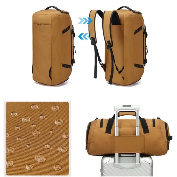 3 in 1 Sports Gym Duffle Backpack Bag - 3 in 1 Sports Gym Duffle Backpack Bag - Image 3 of 5